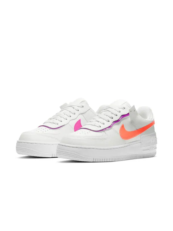 Кроссовки air force 1 shadow Nike — изображение 3 из 4, белый/оранжевый/розовый