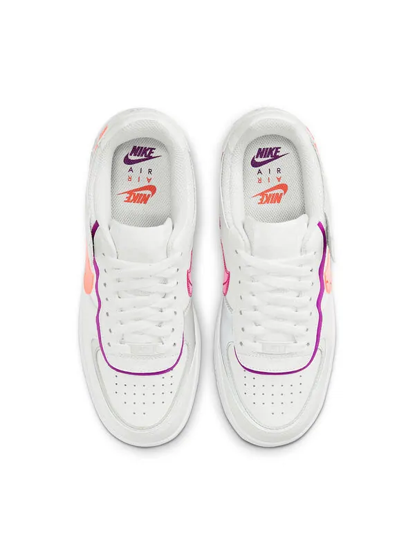 Кроссовки air force 1 shadow Nike — изображение 4 из 4, белый/оранжевый/розовый