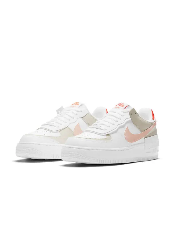 Кроссовки air force 1 low shadow Nike — изображение 3 из 4, белый/розовый