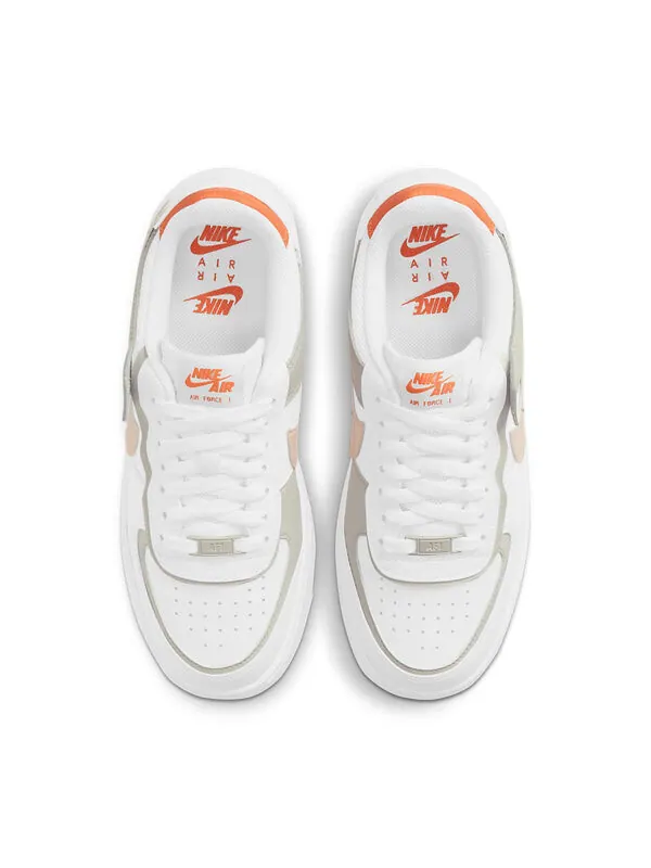 Кроссовки air force 1 low shadow Nike — изображение 4 из 4, белый/розовый