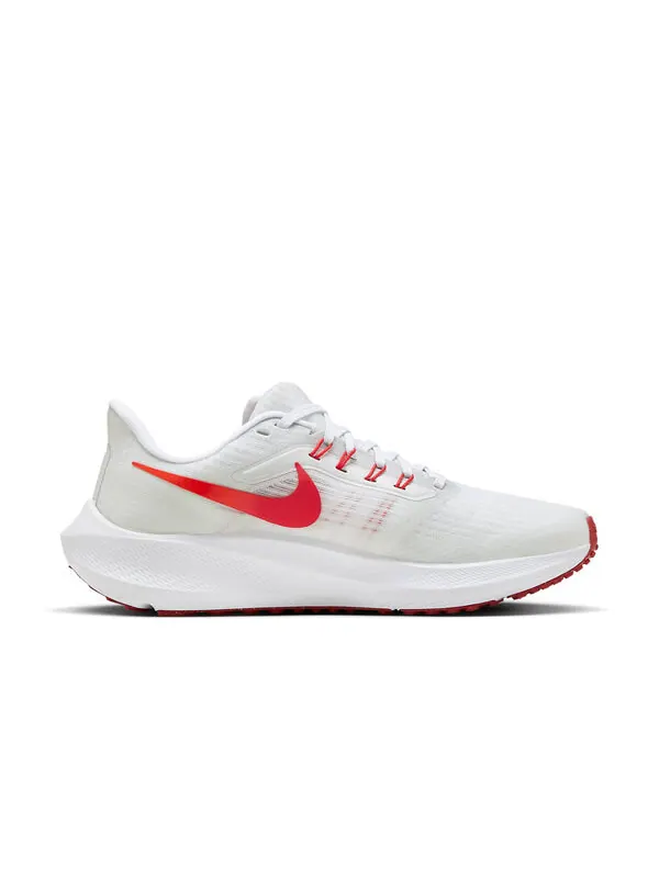 Кроссовки air zoom pegasus 39 low top красные Nike — изображение 2 из 4, белый/красный