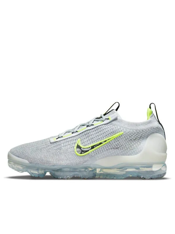 Кроссовки air vapormax 2021 flyknit Nike — изображение 1 из 4, серый/черный/белый