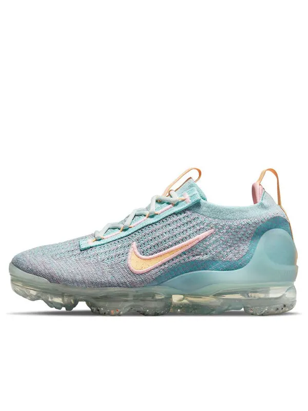 Кроссовки air vapormax 2021 flyknit Nike — изображение 1 из 4, голубой