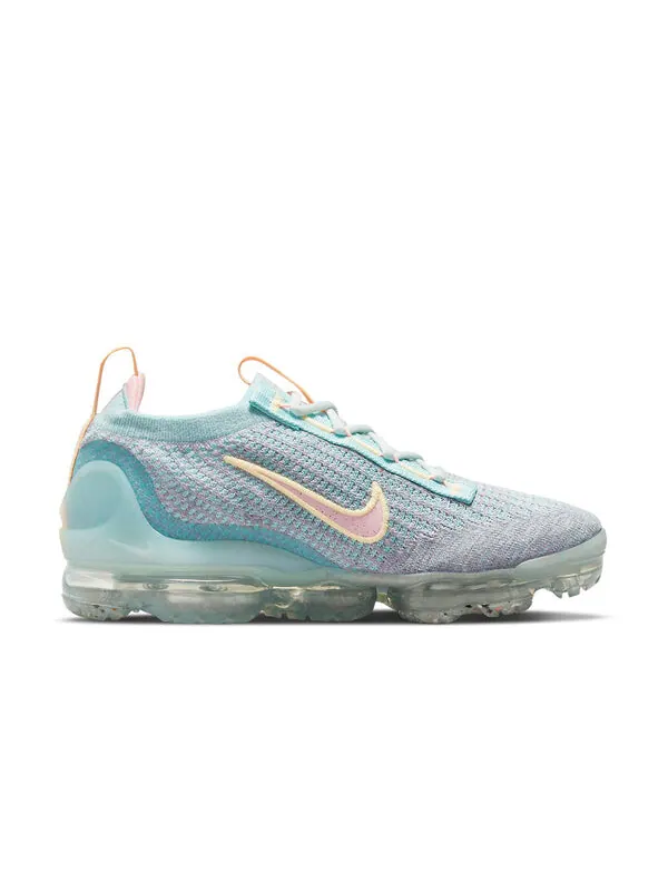 Кроссовки air vapormax 2021 flyknit Nike — изображение 2 из 4, голубой