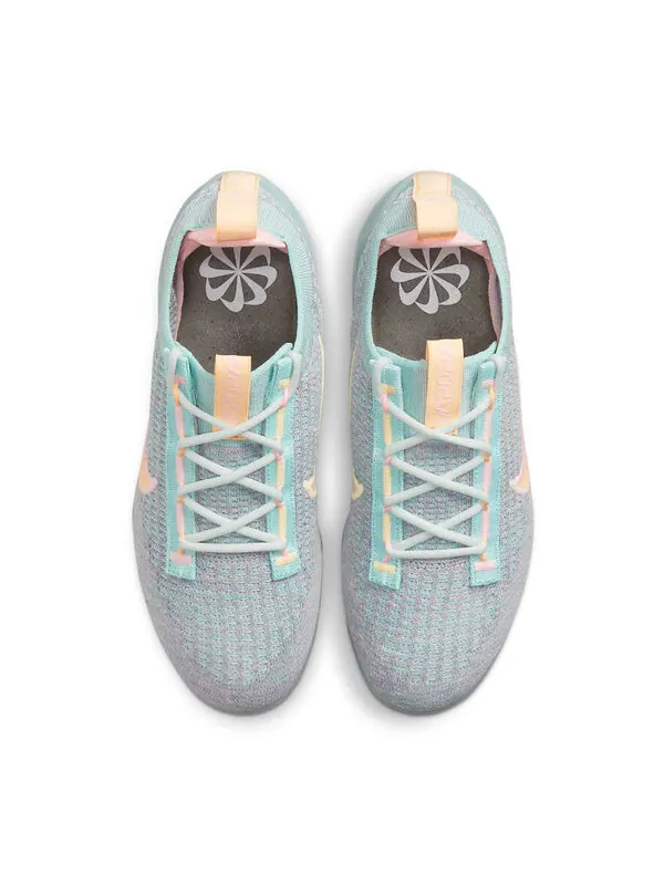 Кроссовки air vapormax 2021 flyknit Nike — изображение 4 из 4, голубой