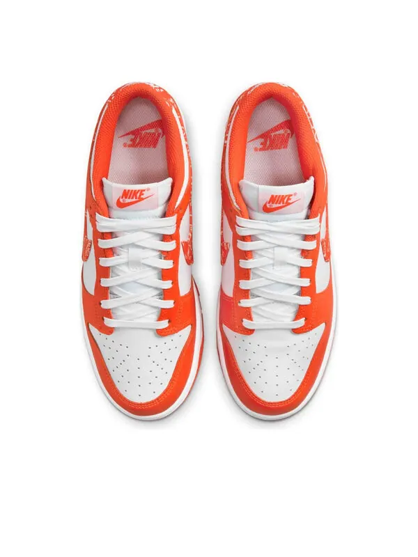 Кроссовки dunk low 'orange paisley' Nike — изображение 2 из 4, оранжевый/белый