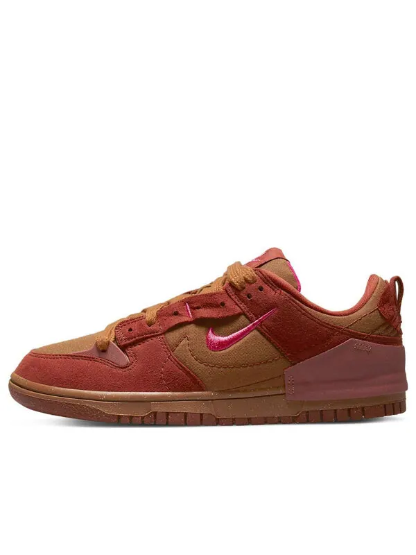 Кроссовки dunk low disrupt 2 'desert bronze' Nike — изображение 1 из 4, розовый/оранжевый