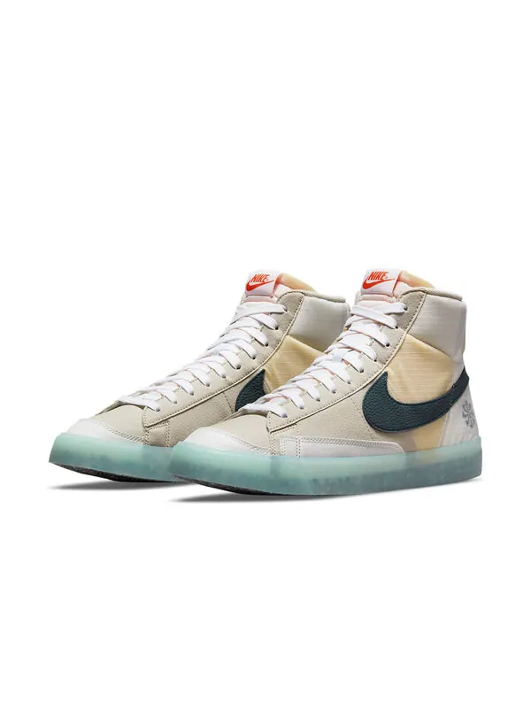 Кроссовки blazer mid '77 'move to zero' Nike — изображение 3 из 4, черный