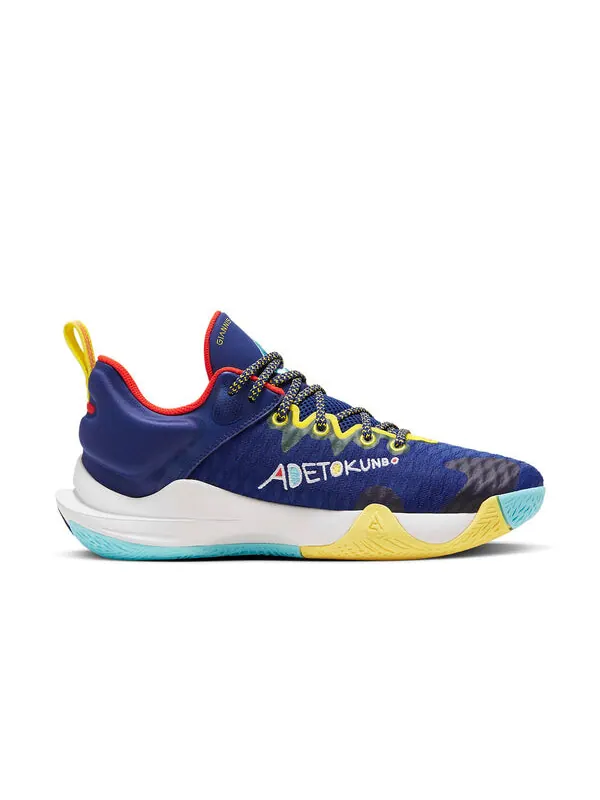 Кроссовки giannis immortality 'blue' Nike — изображение 2 из 4, синий/белый