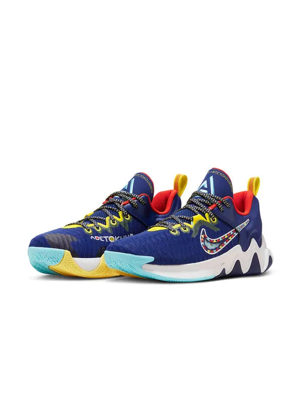 Кроссовки giannis immortality 'blue' Nike — изображение 3 из 4, синий/белый