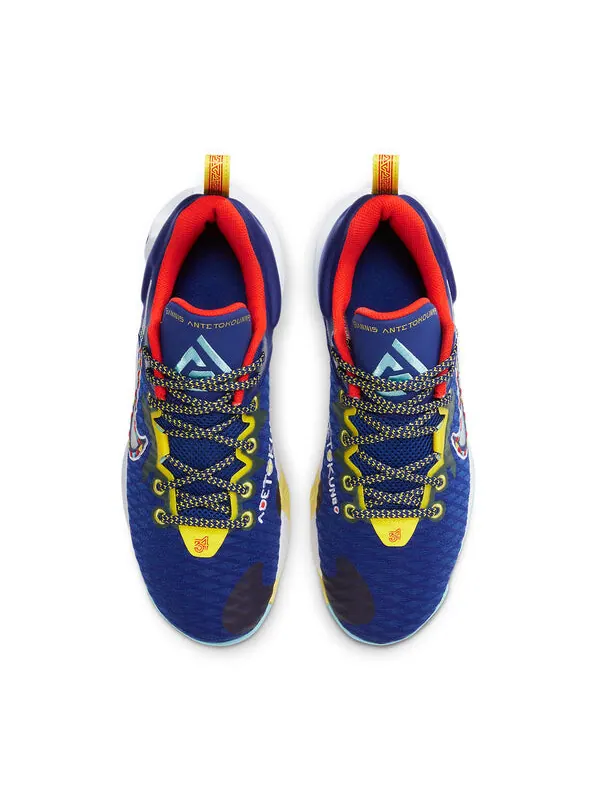 Кроссовки giannis immortality 'blue' Nike — изображение 4 из 4, синий/белый