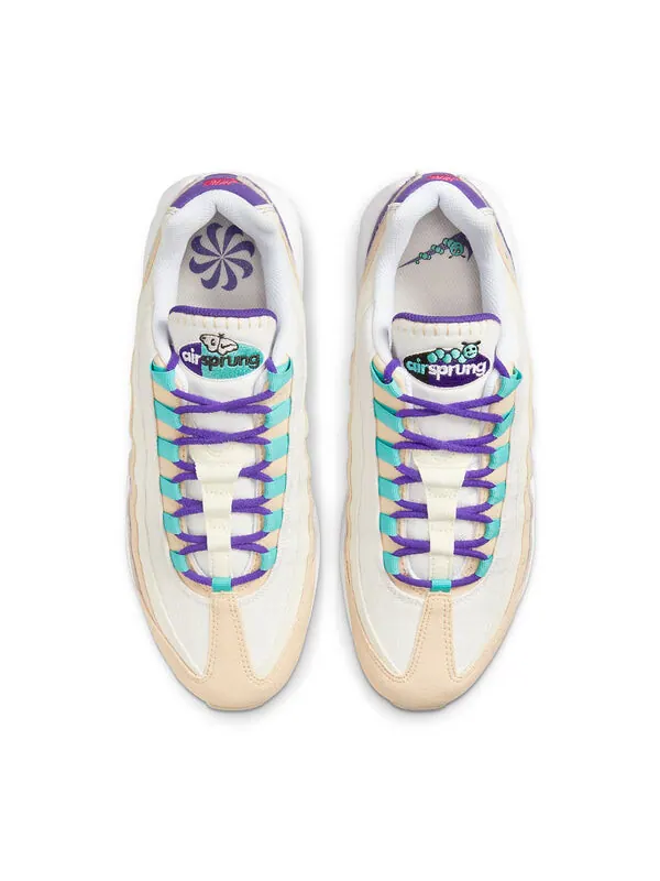 Кроссовки air max 95 se Nike — изображение 4 из 4, желтый/фиолетовый