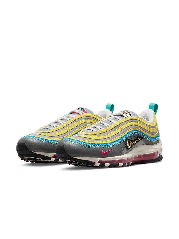 Кроссовки air max 97 Nike — изображение 3 из 4, серый/желтый/синий