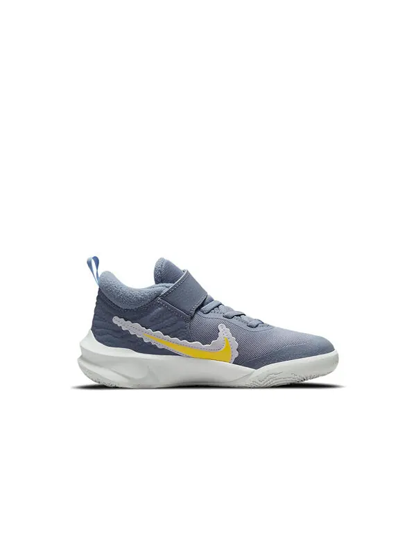 Кроссовки команда hustle d10 Nike — изображение 2 из 4, синий/белый