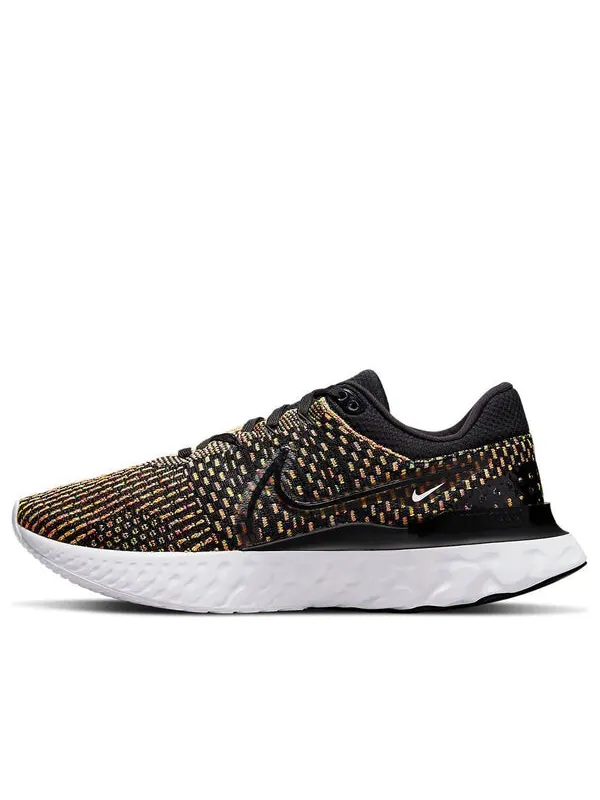 Кроссовки react infinity run flyknit 3 Nike — изображение 1 из 4, желтый/черный/белый
