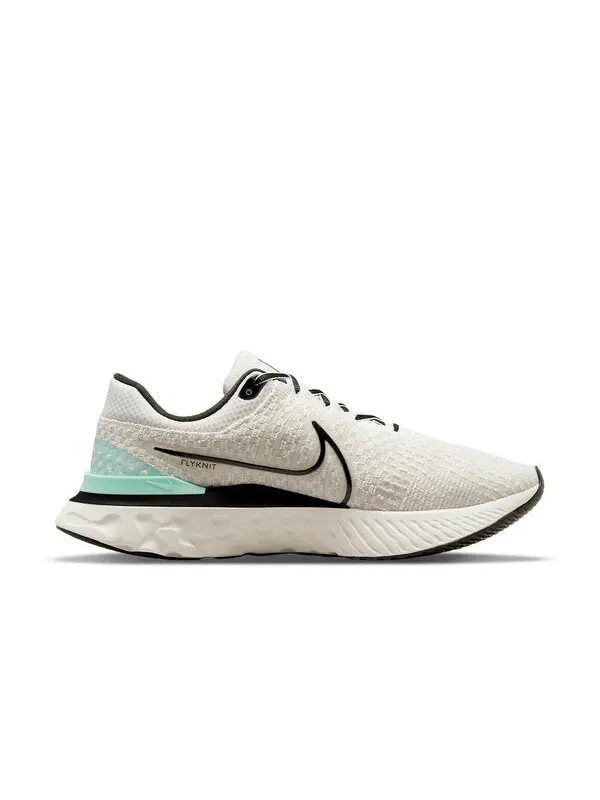 Кроссовки react infinity run flyknit 3 Nike — изображение 2 из 4, белый/черный