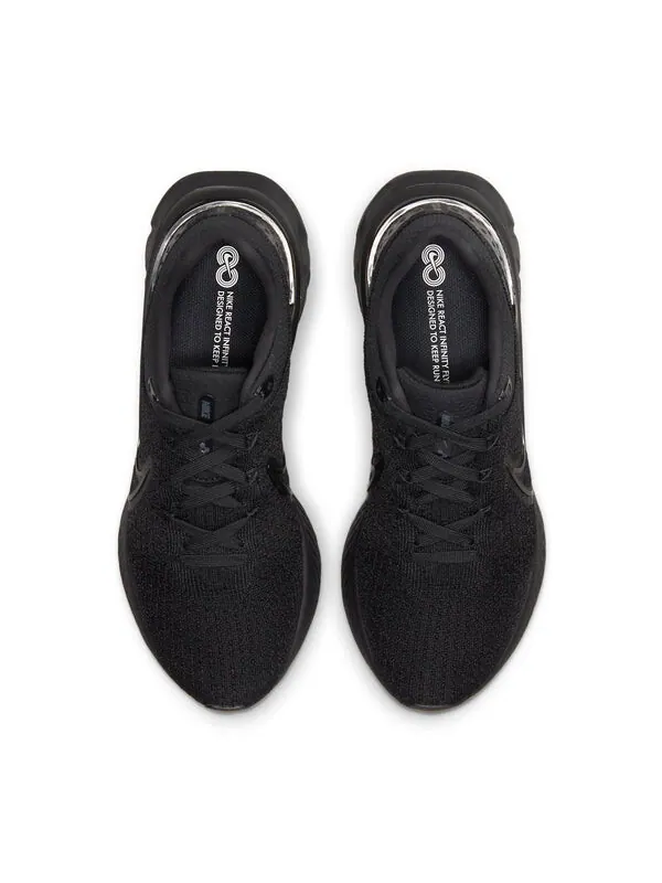 Кроссовки react infinity run flyknit 3 Nike — изображение 4 из 4, черный
