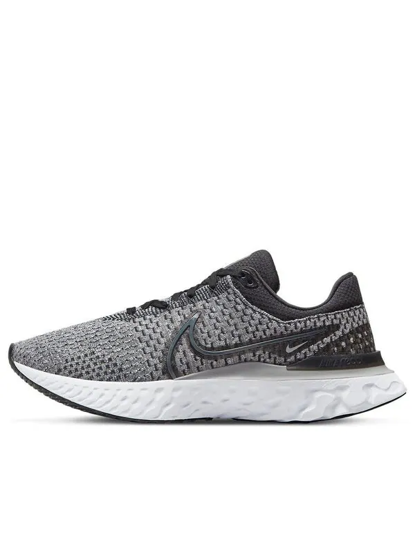 Кроссовки react infinity run flyknit 3 Nike — изображение 1 из 4, серый/черный