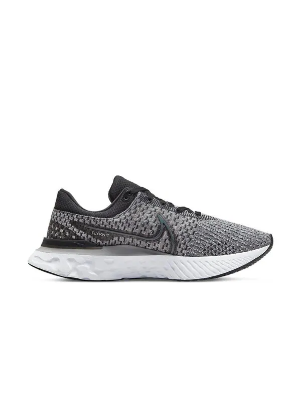 Кроссовки react infinity run flyknit 3 Nike — изображение 2 из 4, серый/черный
