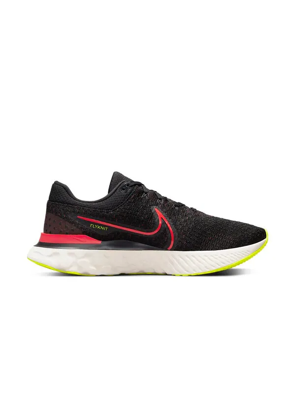 Кроссовки react infinity run flyknit 3 Nike — изображение 2 из 4, черный/красный/красный