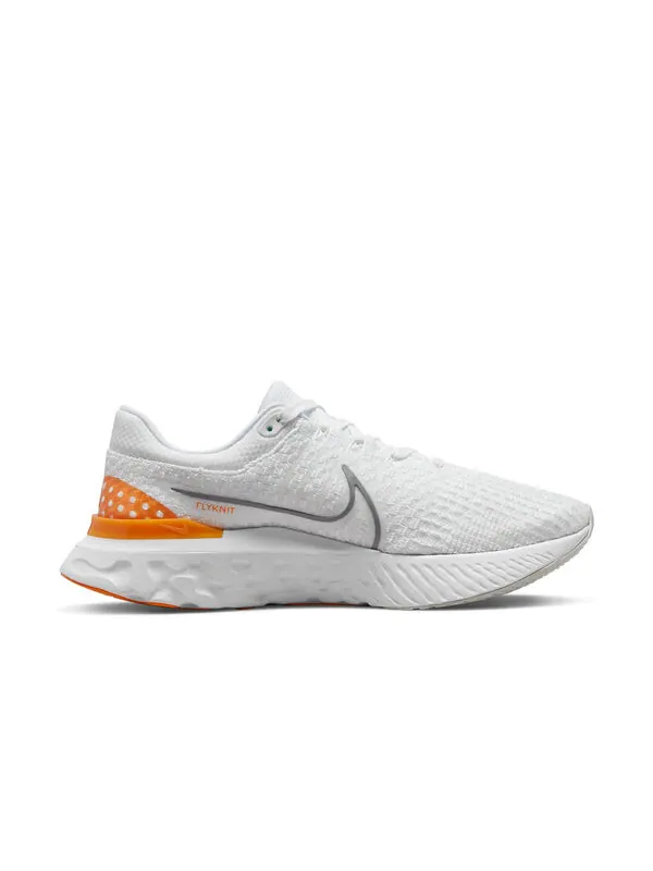 Кроссовки react infinity run flyknit 3 Nike — изображение 2 из 4, белый/желтый