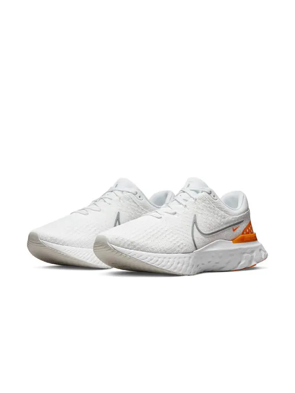 Кроссовки react infinity run flyknit 3 Nike — изображение 3 из 4, белый/желтый