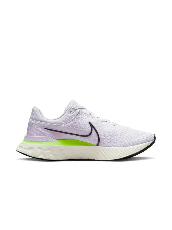 Кроссовки react infinity run flyknit 3 Nike — изображение 2 из 4, фиолетовый/серый
