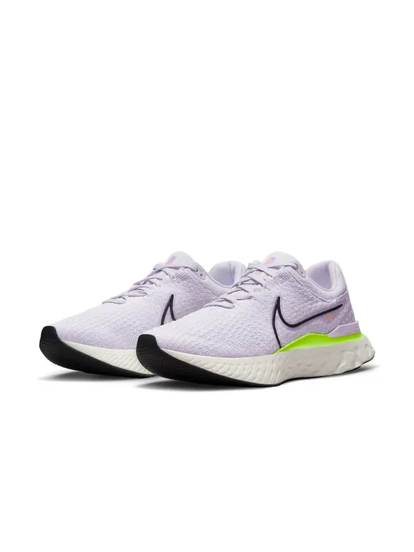 Кроссовки react infinity run flyknit 3 Nike — изображение 3 из 4, фиолетовый/серый