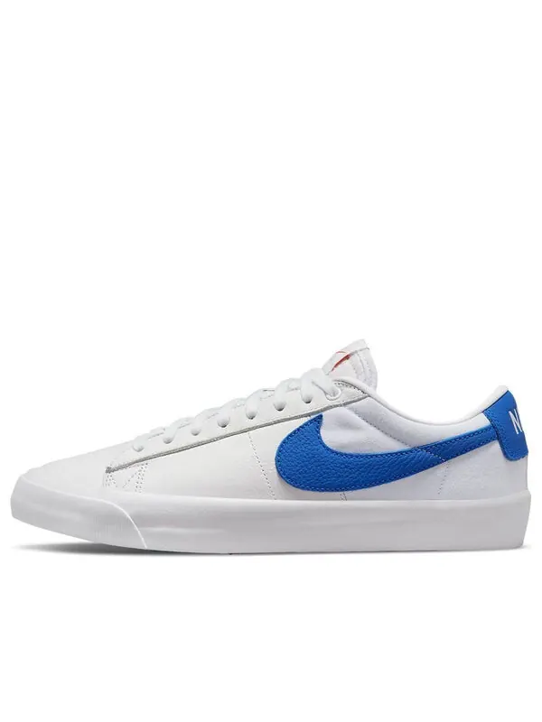 Кроссовки zoom blazer low pro gt iso sb Nike — изображение 1 из 4, белый/синий