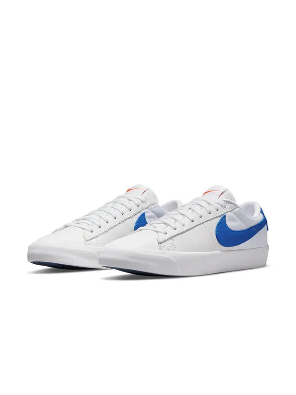 Кроссовки zoom blazer low pro gt iso sb Nike — изображение 3 из 4, белый/синий