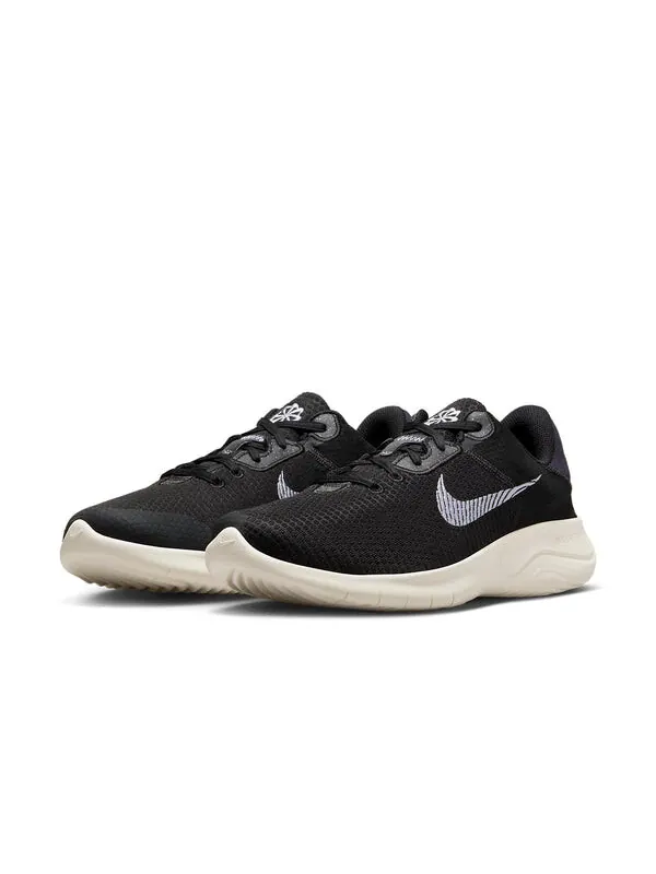 Кроссовки flex experience run 11 next nature extra wide 'black coconut milk' Nike — изображение 3 из 4, черный///индиго