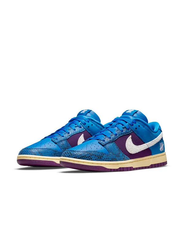 Кроссовки x undefeated dunk low sp '5 on it' Nike — изображение 3 из 4, фиолетовый/белый