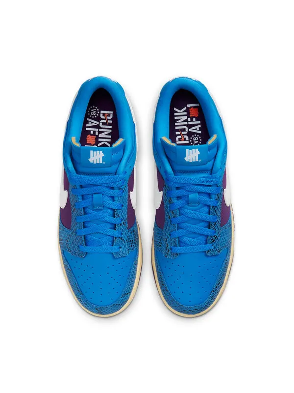 Кроссовки x undefeated dunk low sp '5 on it' Nike — изображение 4 из 4, фиолетовый/белый