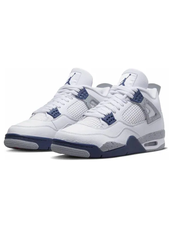 Кроссовки 4 retro 'midnight navy' Air Jordan — изображение 3 из 4