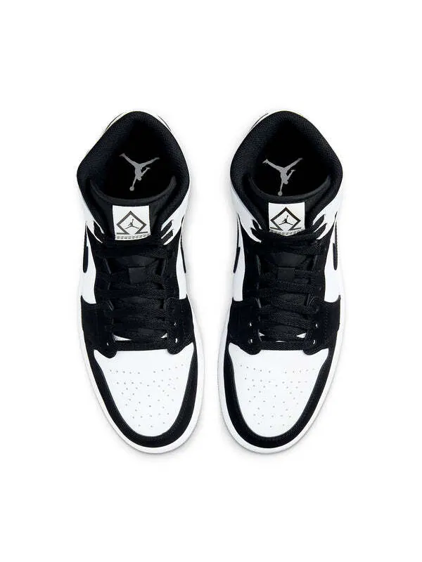 Кроссовки 1 средний размер Air Jordan — изображение 3 из 4, белый/черный