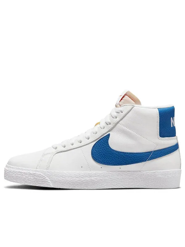 Кроссовки блейзер средний iso sb Nike — изображение 1 из 4, белый/синий