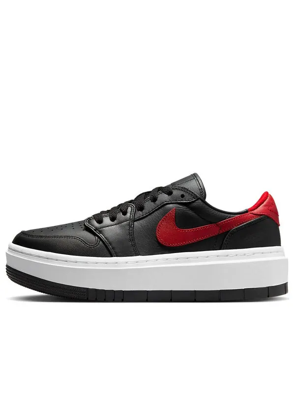 Кроссовки 1 elevate low 'black gym red' Air Jordan — изображение 1 из 4, черный/белый/красный