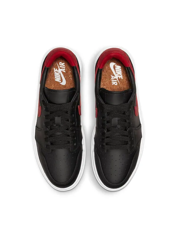 Кроссовки 1 elevate low 'black gym red' Air Jordan — изображение 4 из 4, черный/белый/красный