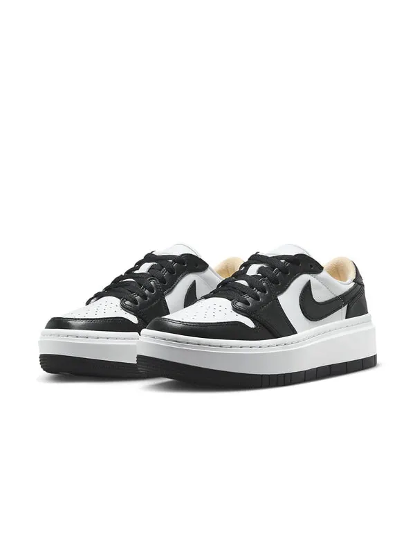 Кроссовки 1 elevate low 'panda black white' Air Jordan — изображение 2 из 4, белый/черный/белый
