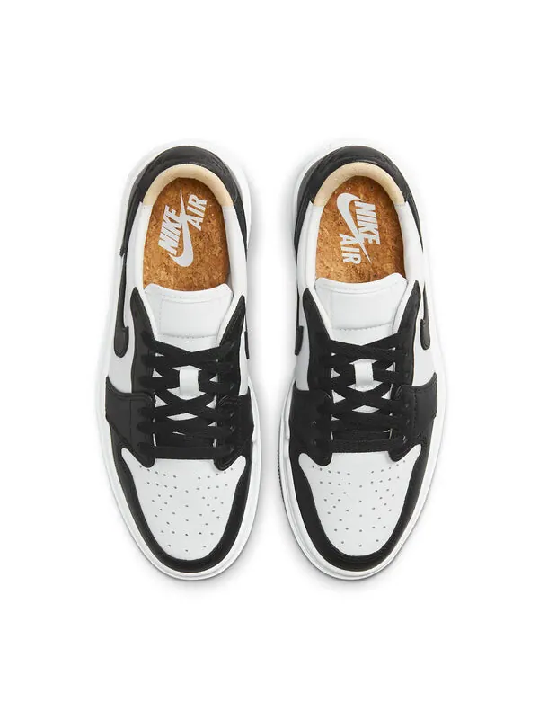 Кроссовки 1 elevate low 'panda black white' Air Jordan — изображение 3 из 4, белый/черный/белый