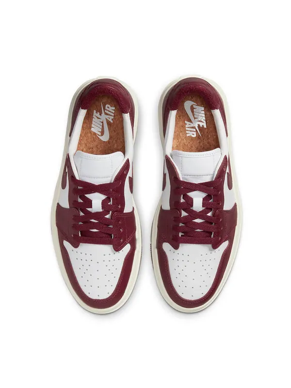 Кроссовки 1 Elevate Low Air Jordan — изображение 4 из 4, белый/винный красный