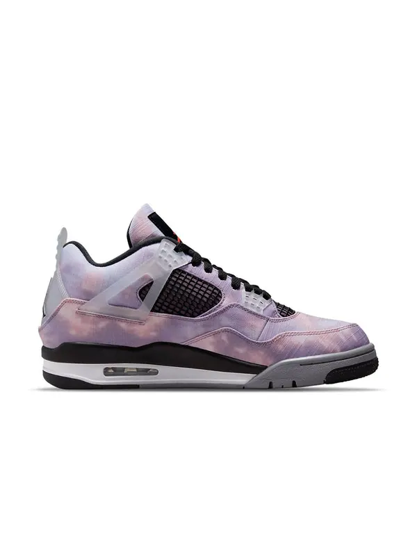Кроссовки 4 retro 'zen master' Air Jordan — изображение 2 из 4, яркий/черный/серый