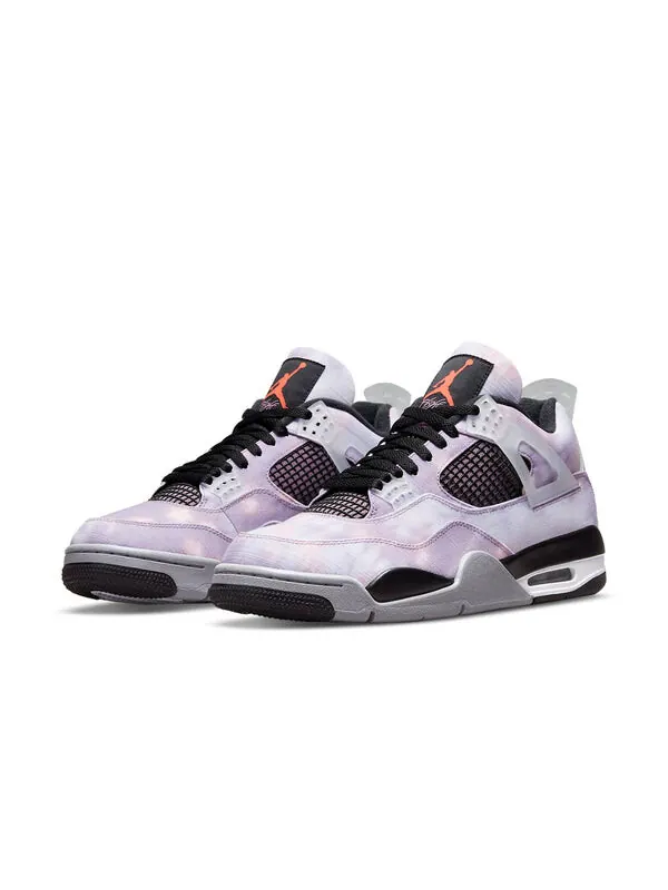 Кроссовки 4 retro 'zen master' Air Jordan — изображение 3 из 4, яркий/черный/серый