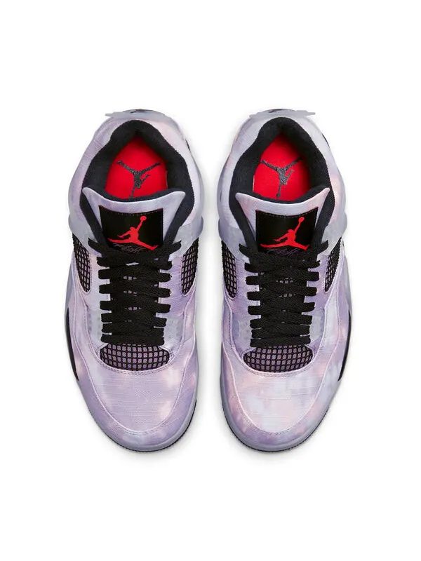 Кроссовки 4 retro 'zen master' Air Jordan — изображение 4 из 4, яркий/черный/серый