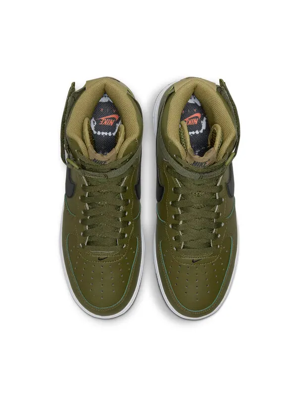 Кроссовки air force 1 high '07 lv8 'hoops pack - rough green' Nike — изображение 4 из 4, зеленый