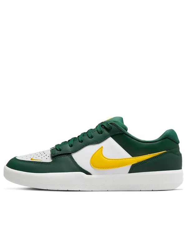 Кроссовки force 58 sb premium 'gorge green tour yellow' Nike — изображение 1 из 4, зеленый/белый/желтый