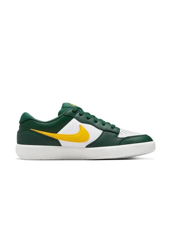 Кроссовки force 58 sb premium 'gorge green tour yellow' Nike — изображение 2 из 4, зеленый/белый/желтый