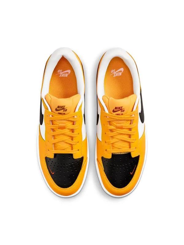 Кроссовки force 58 premium sb Nike — изображение 4 из 4, желтый/белый/черный