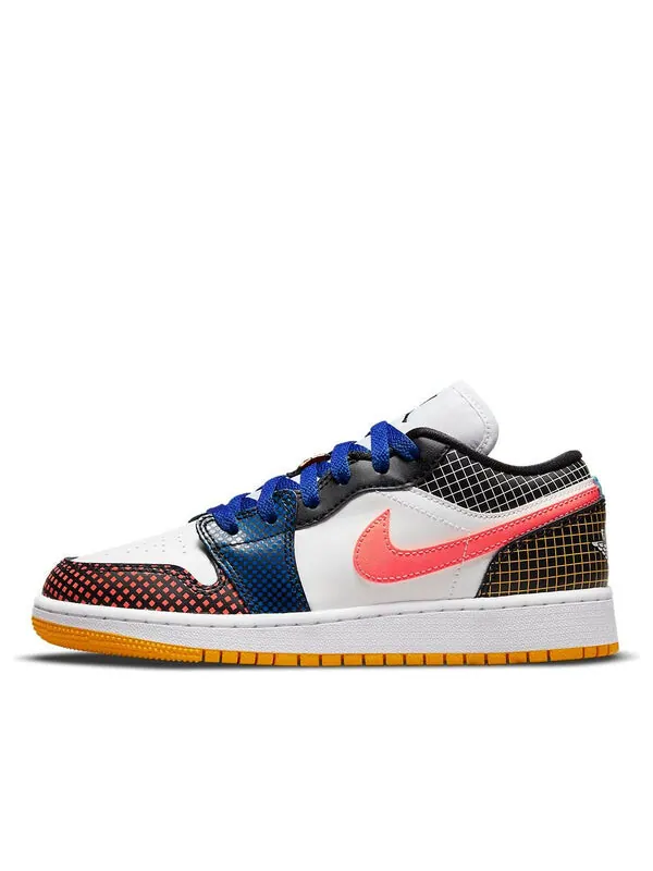 Кроссовки Air Jordan 1 Low MMD — изображение 1 из 4, белый/яркий/черный