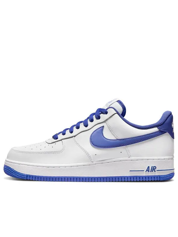 Кроссовки air force 1 '07 'white medium blue' Nike — изображение 1 из 4, белый/синий